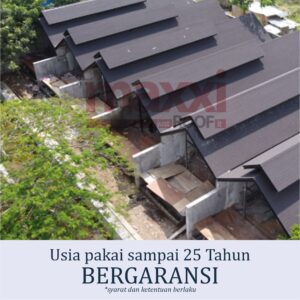 Usia pakai bisa sampai 25 Tahun
